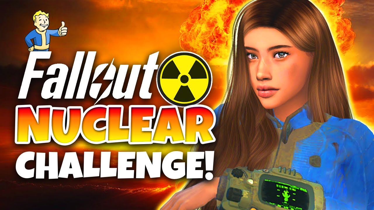 FALLOUT Sims 4 Survival Challenge! ⚠️ (Part 1!)