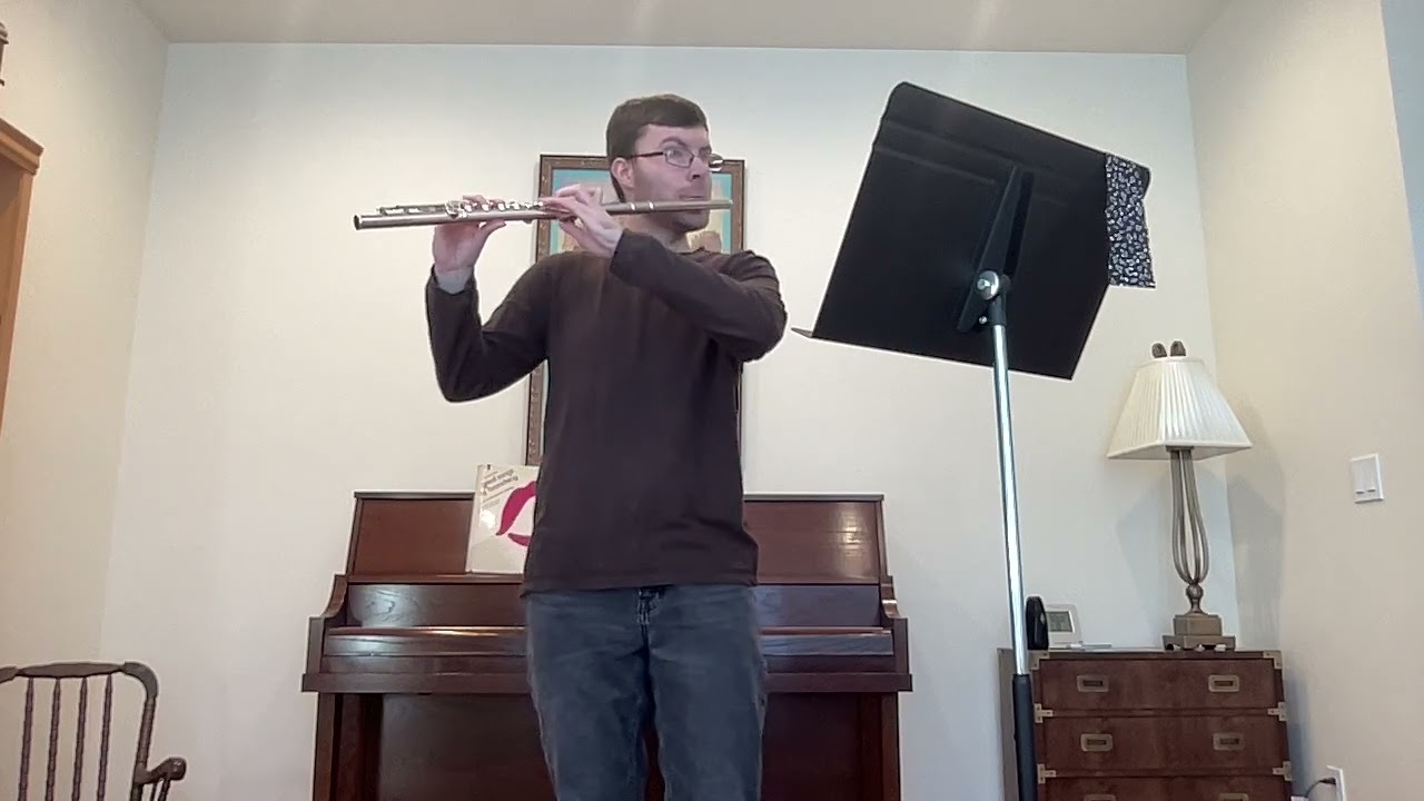 Telemann Fantasie for Solo Flute VIII: Fantasia in E Minor