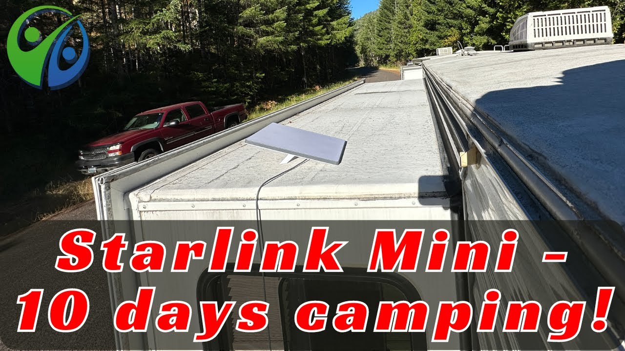 Обновление характеристик Starlink Mini после 10 дней кемпинга