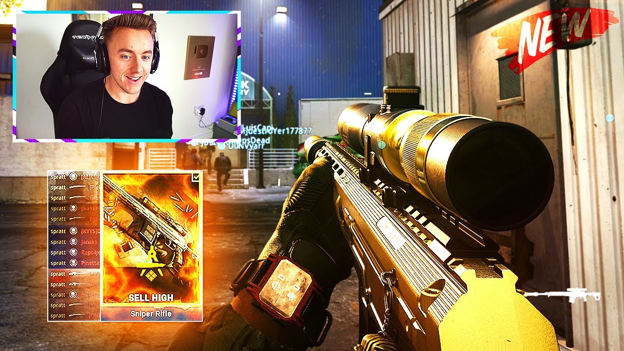 This new 'SILENT' SNIPER is GODLY.. (modern warfare)