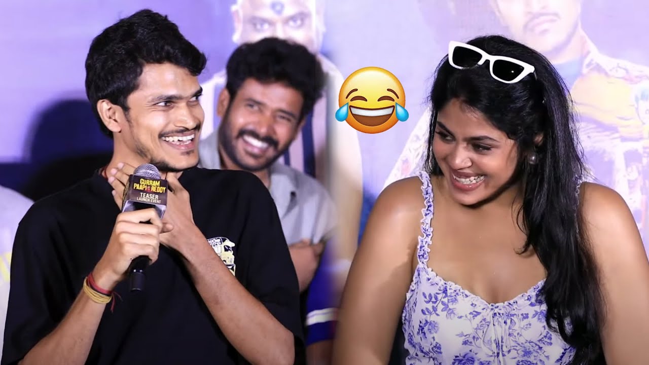 Vamshidhar Goud Speech @ Gurram Paapi Reddy Teaser Launch | Manastars