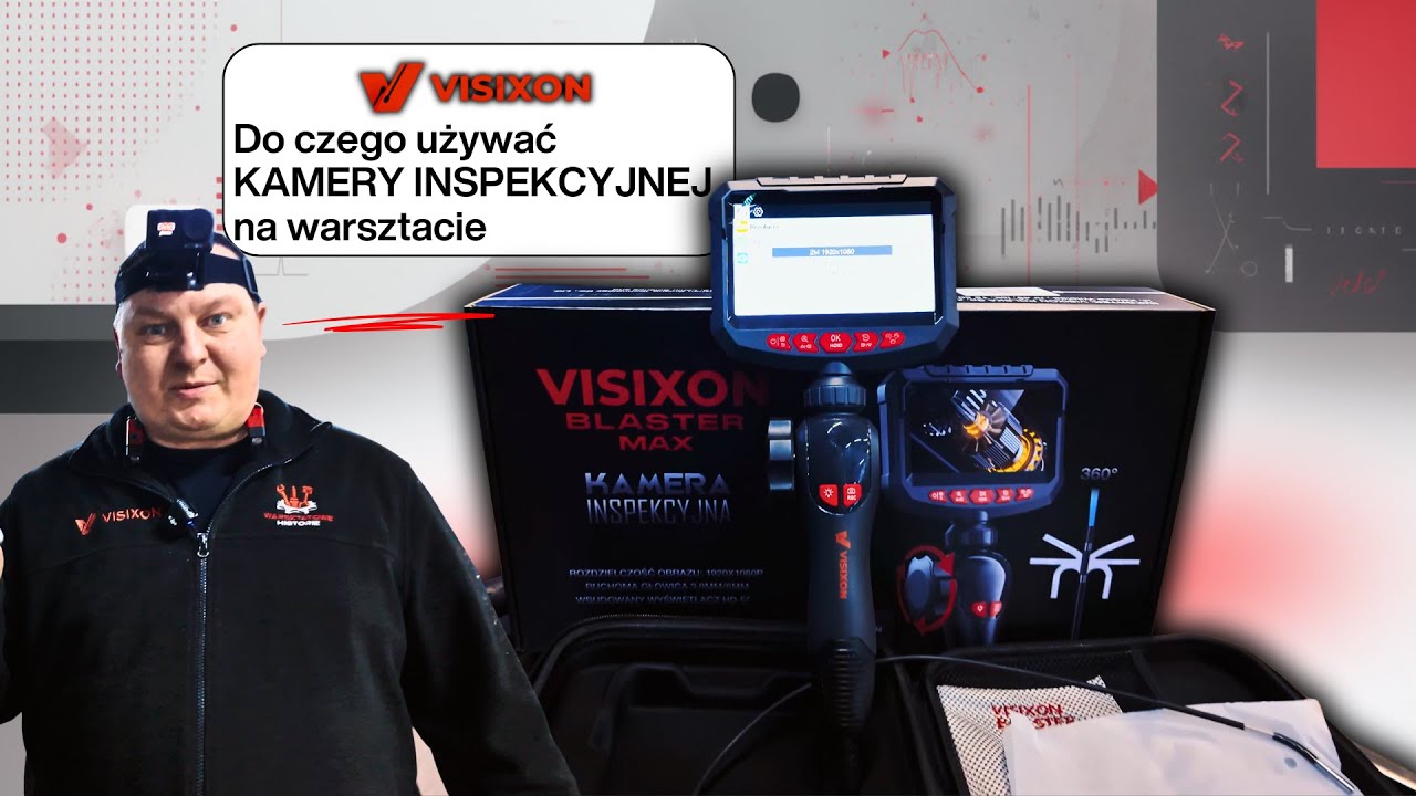Zastosowania kamery inspekcyjnej VISIXON Blaster Max | Diagnostyka bez rozbierania auta | Odc. 2/4