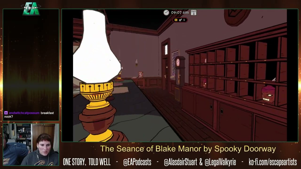 Night Cheese: THE SÉANCE OF BLAKE MANOR by Spooky Doorway (Part 3)