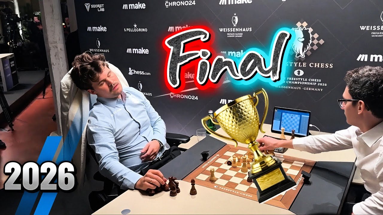 Final!!! Magnus Carlsen Vs Fabiano Caruana || Freestyle Chess 2026