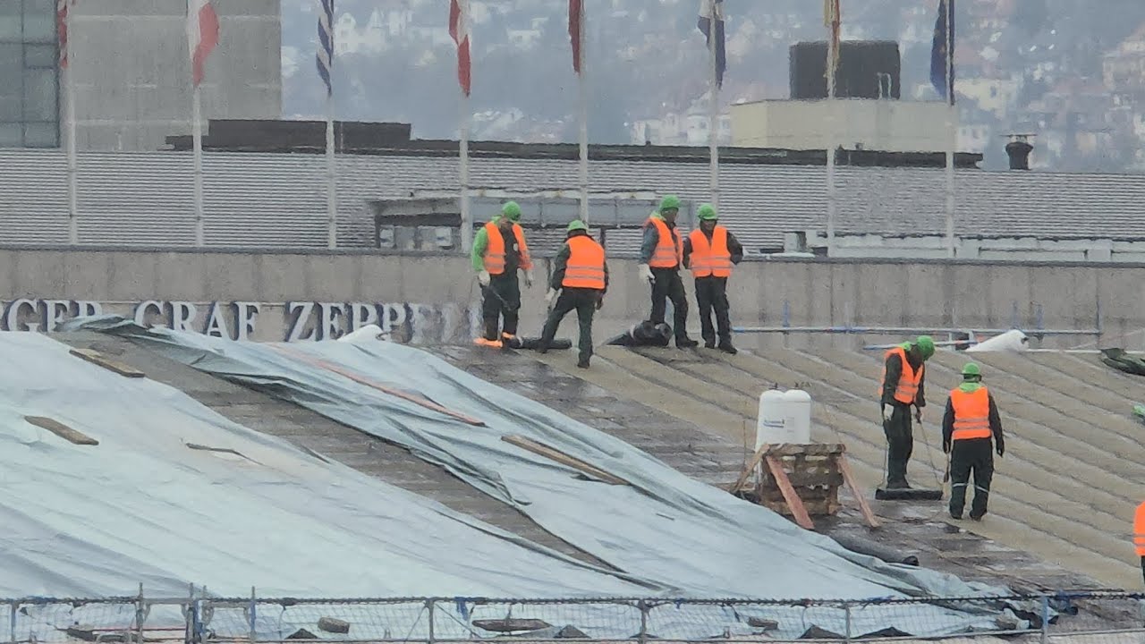 Stuttgart 21: the roof is on fire | Blick vom ITS | 04.02.26 | #s21 #Stuttgart21 