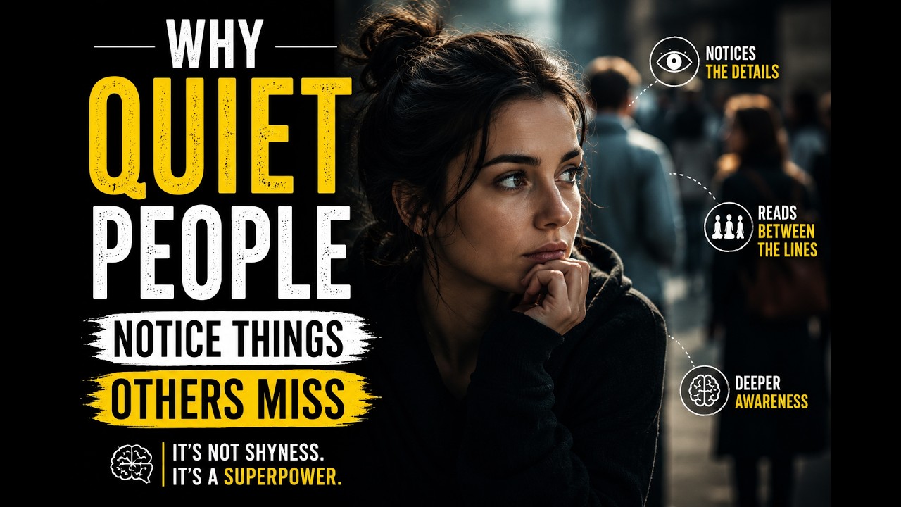 Why Quiet People Notice Things Others Miss