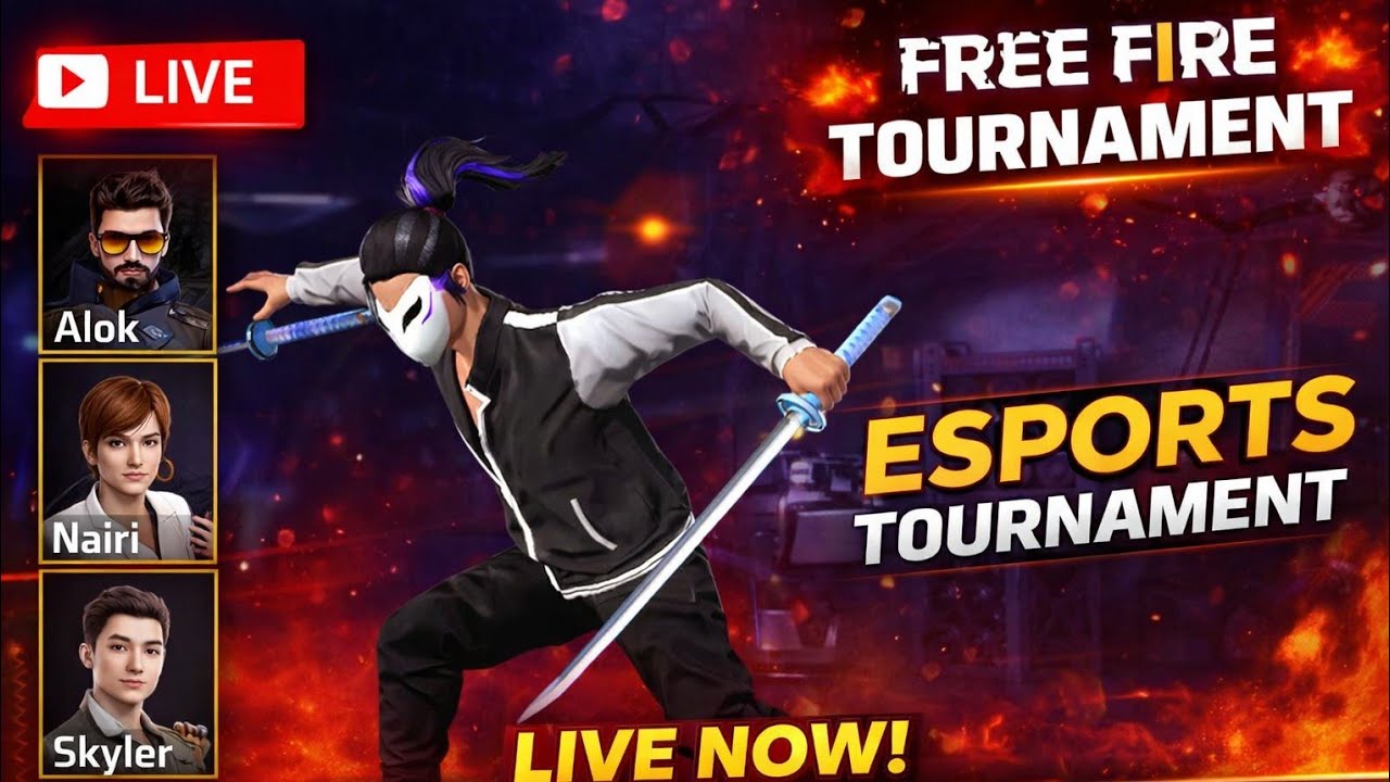TG ESPORTS LIVE 🔴 | FREE FIRE TOURNAMENT | CUSTOM ROOM BATTLE #livestreem #viral