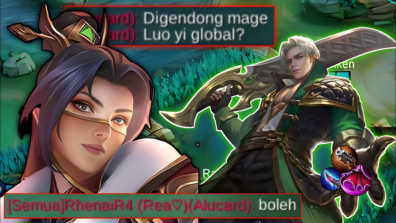 TOP GLOBAL LUO YI AWALNYA  DIREMEHKAN LATE GAME DIPUNJI - MOBILE LEGENDS