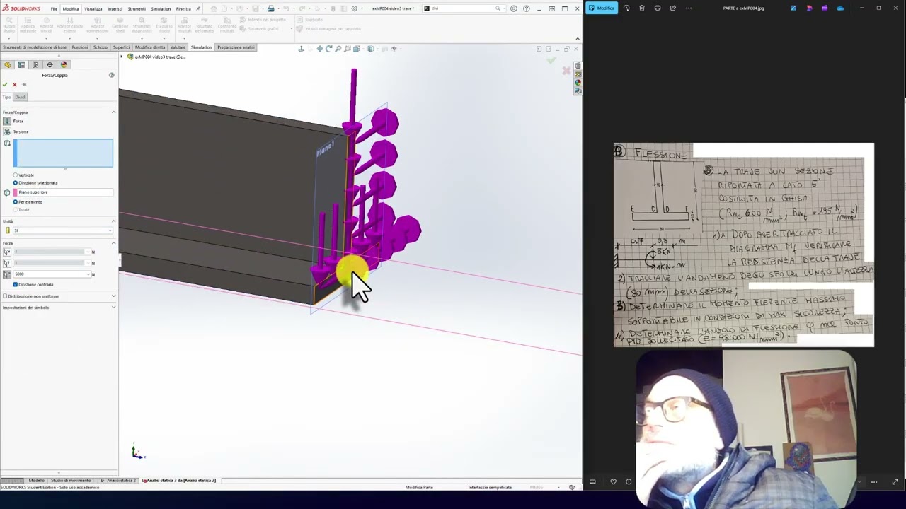 😍  #solidworks #simulation #problema