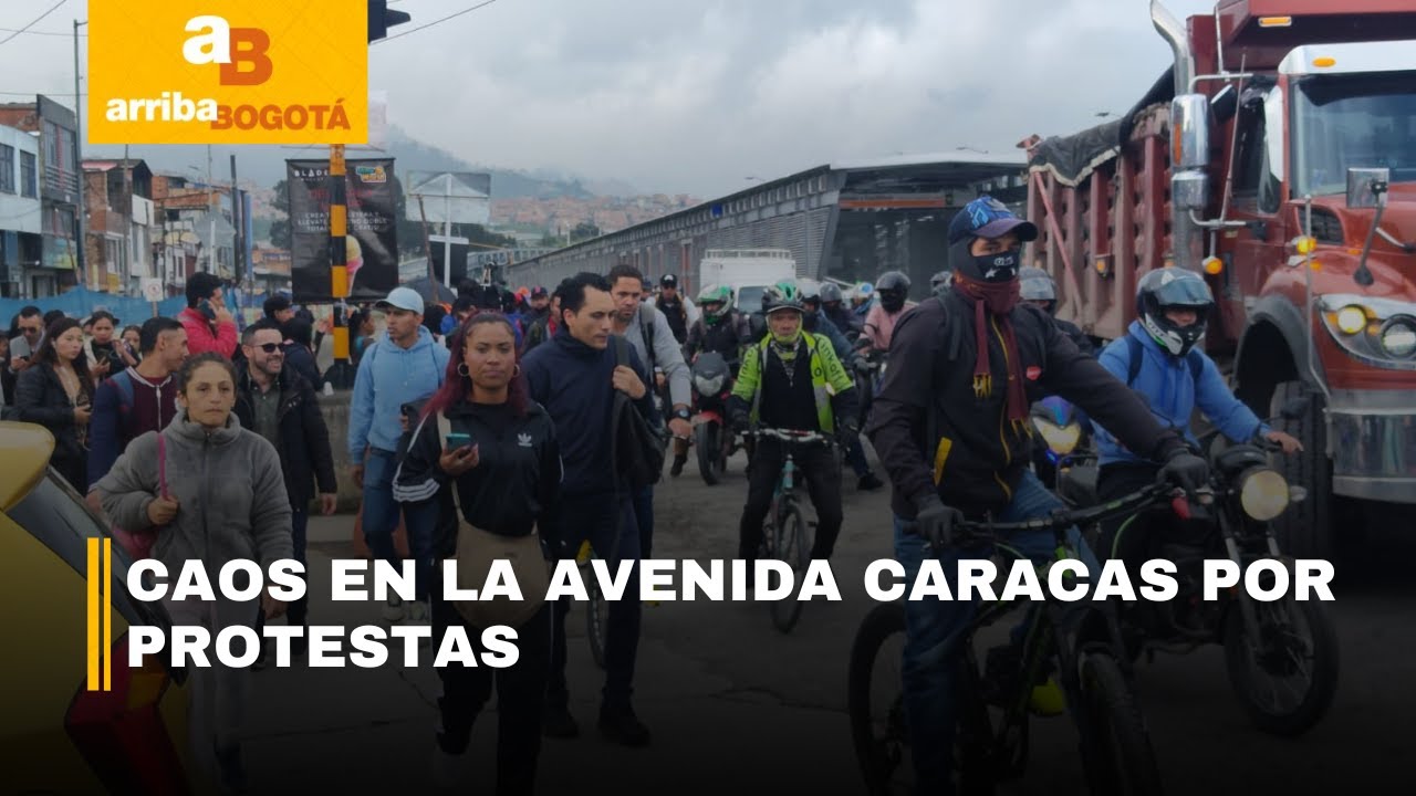 Portal Usme dejó de operar por manifestación en la Caracas | CityTv