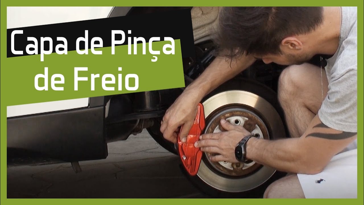 Capa de Pinça de Freio Esportiva - Faça Você Mesmo - DIY