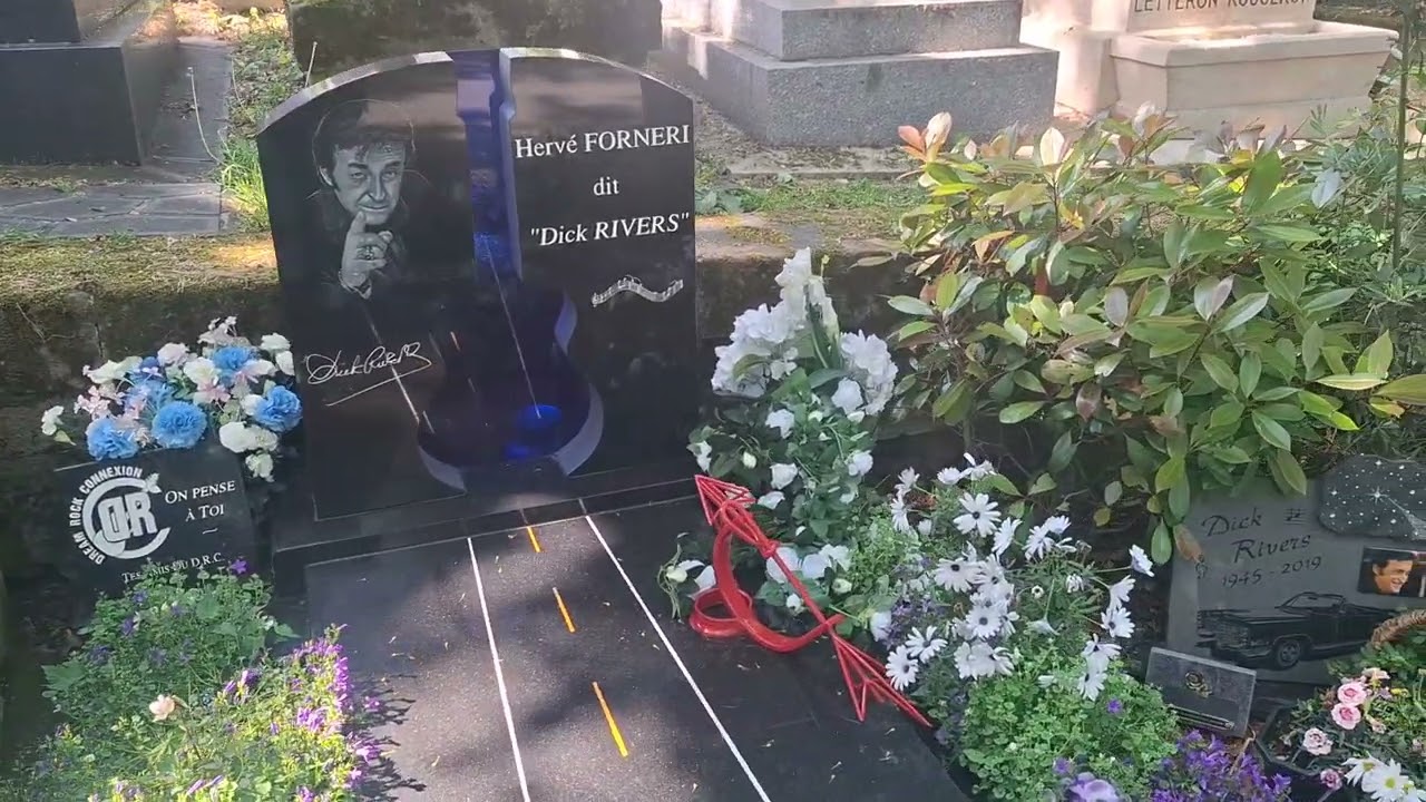 PARIS JOUR 2= 6 mai 2025, Montmartre= Dalida, Michel Berger France Gall, Dick Rivers, Fred Chichin
