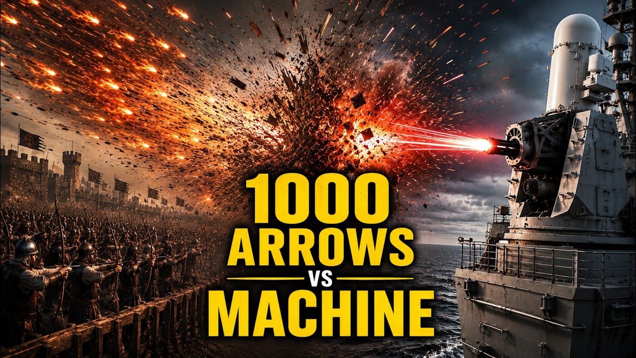 1,000 Arrows vs. Phalanx CIWS: The Math Doesn't Lie
