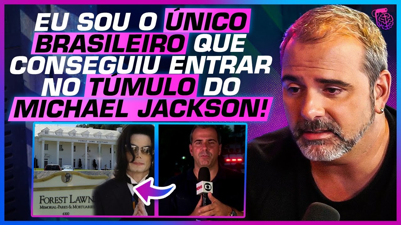 RODRIGO ALVAREZ DESABAFA como foi COBRIR o VEL&Oacute;RIO do MICHAEL JACKSON!