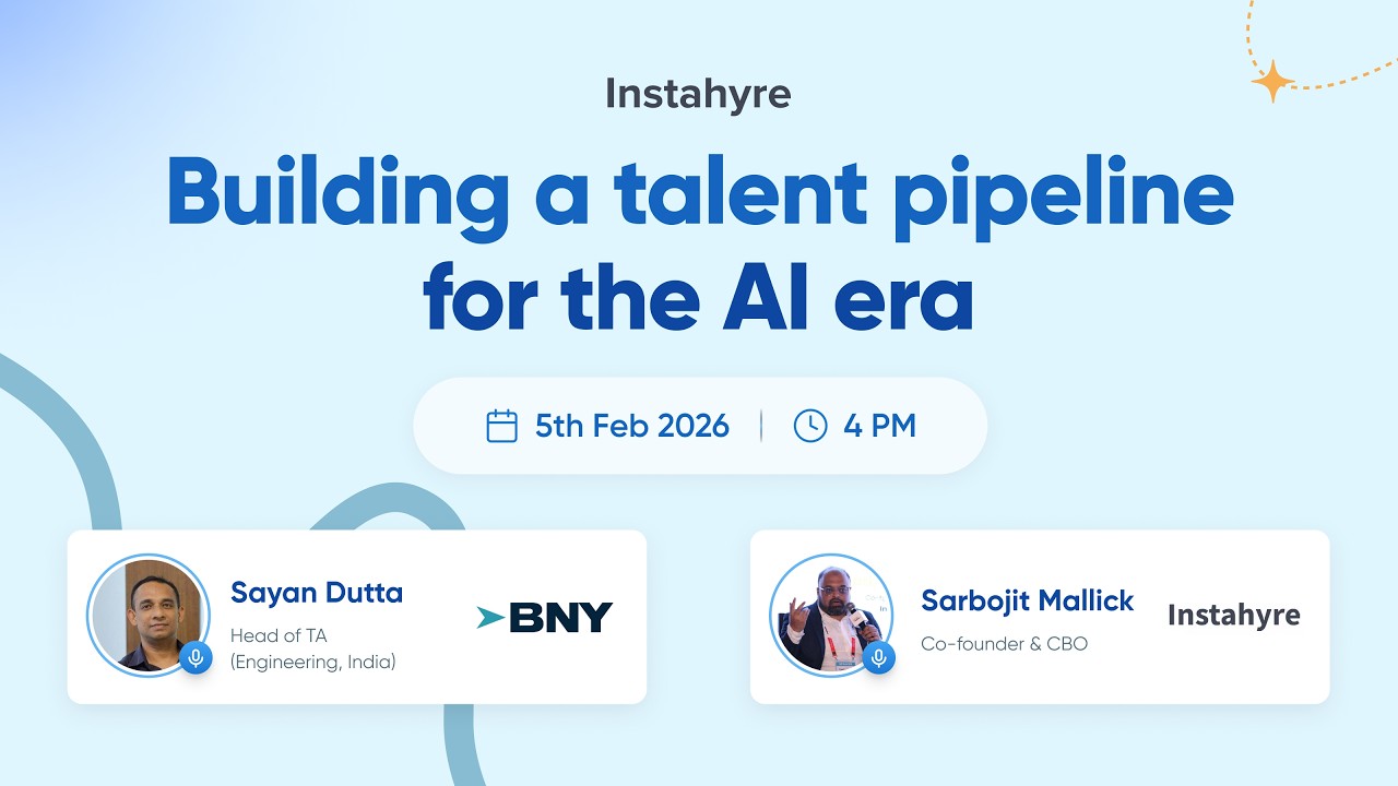 Building a Talent Pipeline for the AI Era | Instahyre Roundtable