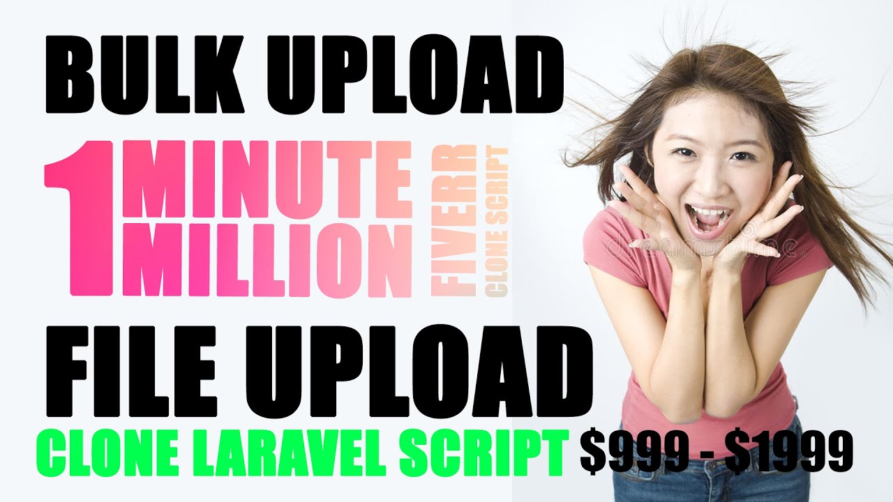 Laravel Excel Export/Import Bulk Upload Marketplace like Fiverr script