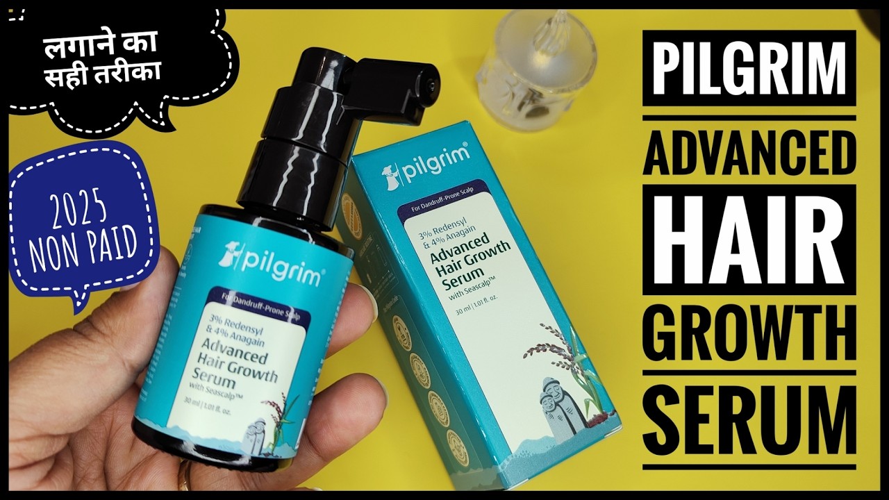 Recenzja serum Pilgrim Advanced Hair Growth Serum | 2025 | Serum na porost włos&oacute;w | #pilgrim