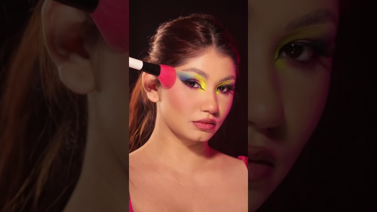 Neon Makeup Look ft Colorbar!
