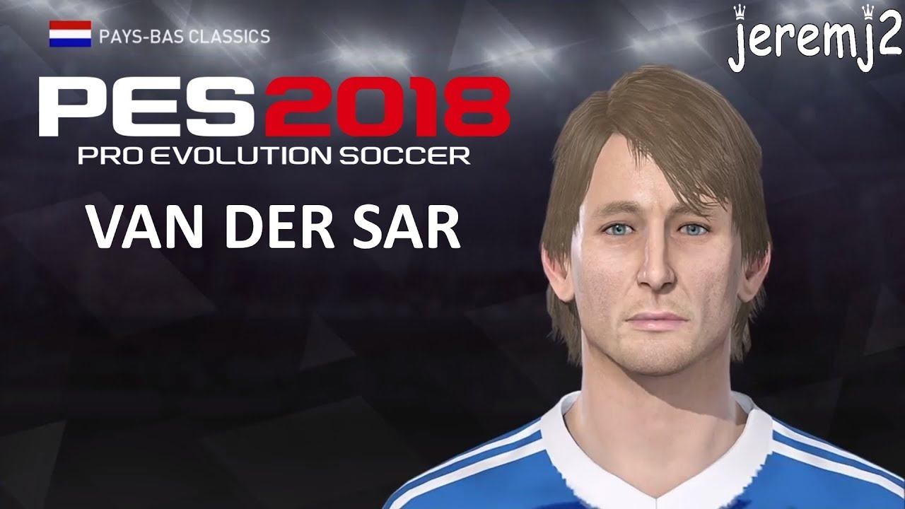 E. VAN DER SAR Face + stats edit PES (Pays-bas classics)