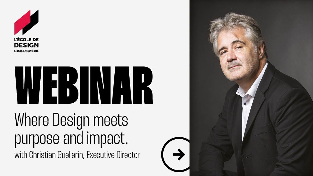 Webinar about design & innovation with Christian Guellerin, Executive Director