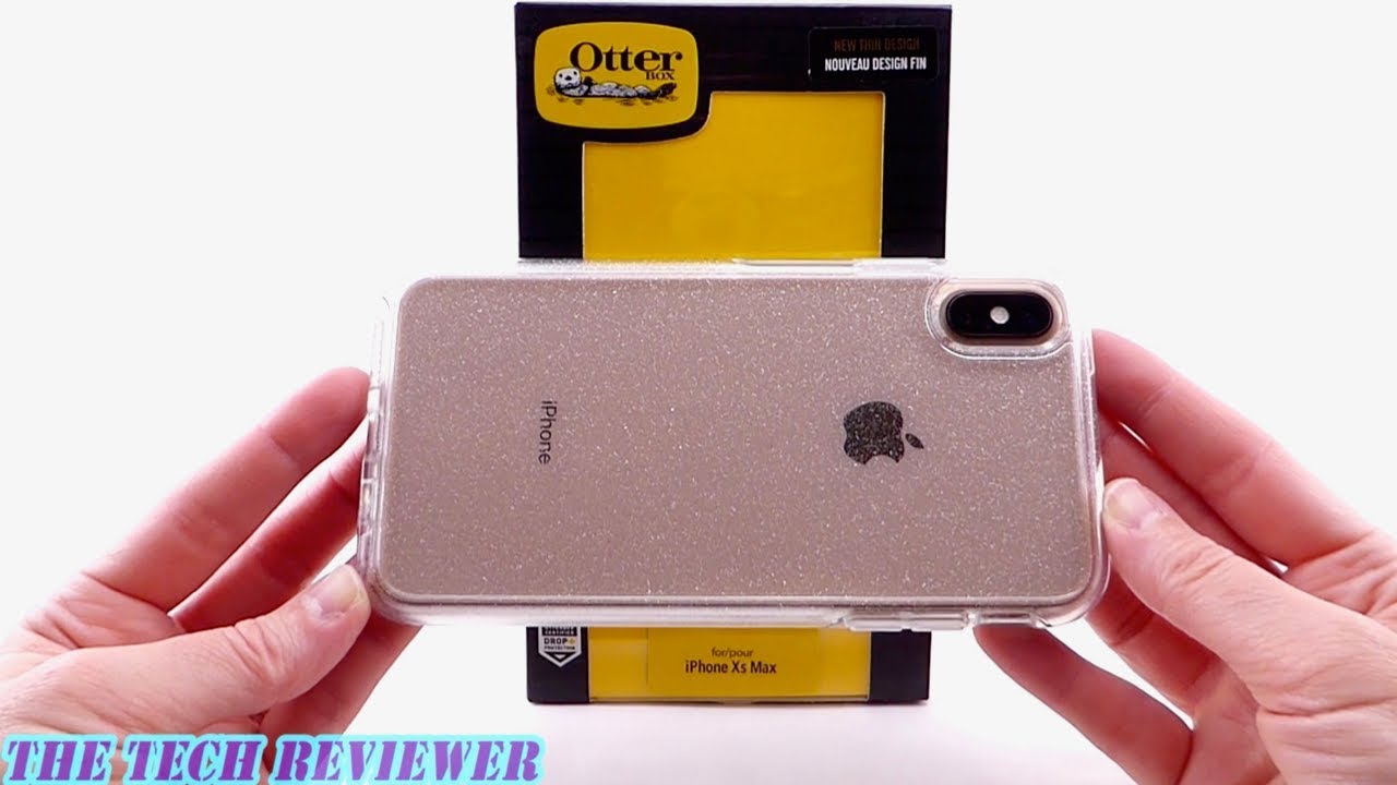 OtterBox Symmetry Stardust: Crystal Clear Protection with Glitter for iPhone Xs Max!