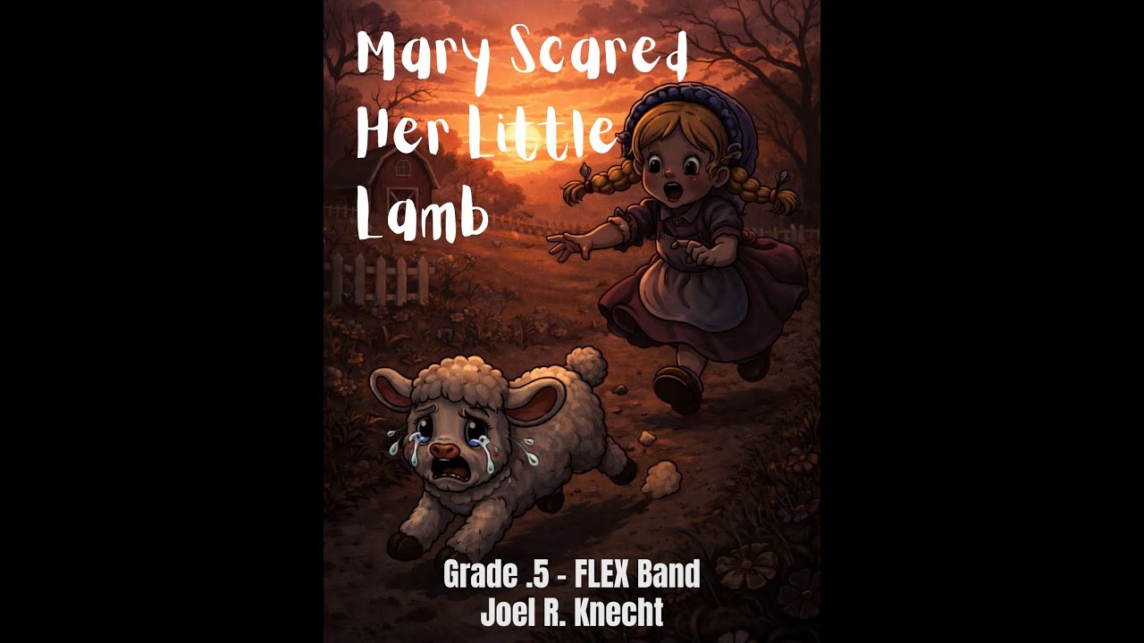 Mary Scared Her Little Lamb (Joel R. Knecht, Grade .5, FLEX Concert Band)