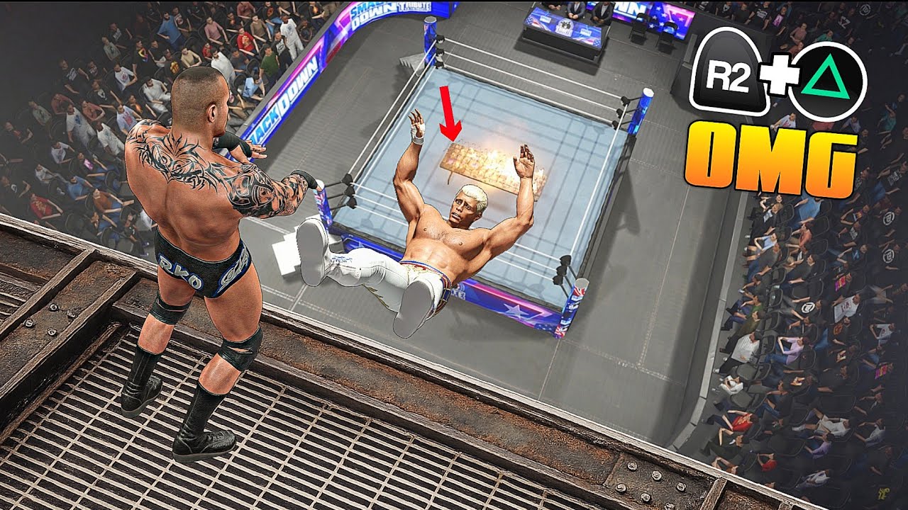 Топ-100 экстремальных моментов – WWE 2K25
