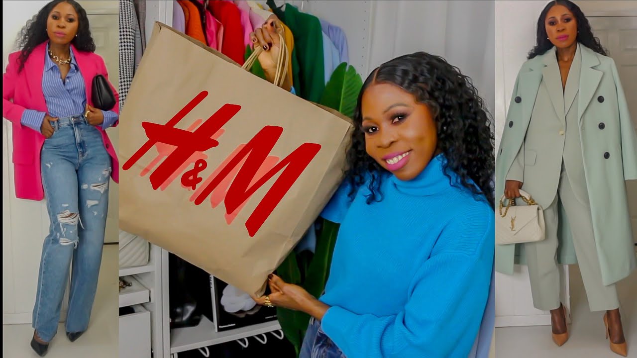 NEW IN | HUGE H&M  SPRING TRY ON HAUL NEW IN COLLECTION 2021  + STYLE