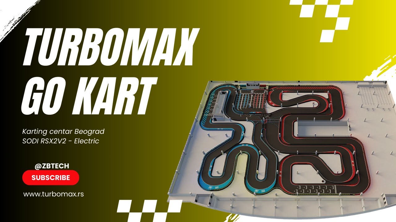 TurboMax Go Kart Beograd | Sodi RSX2V2 Elektricni karting | Iskustvo na MAX @turbomaxrs