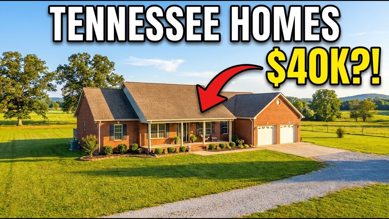 10 Cheap Tennessee Homes With Land &mdash; One Costs Just $40,000