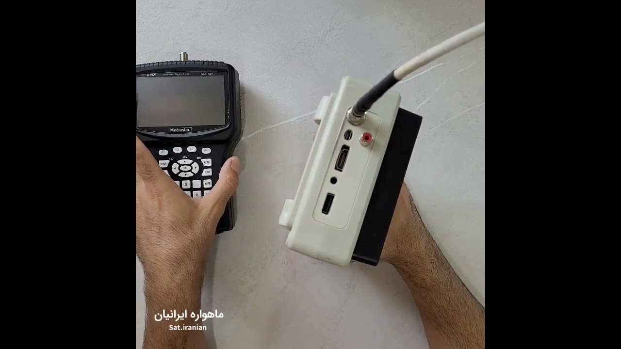 مقایسه فایندر دست ساز ماهواره با فایندر های شرکتی