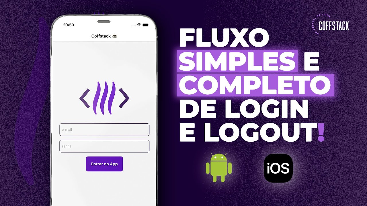 Autenticação no React Native (com TypeScript, React Navigation, React Context e Async Storage)
