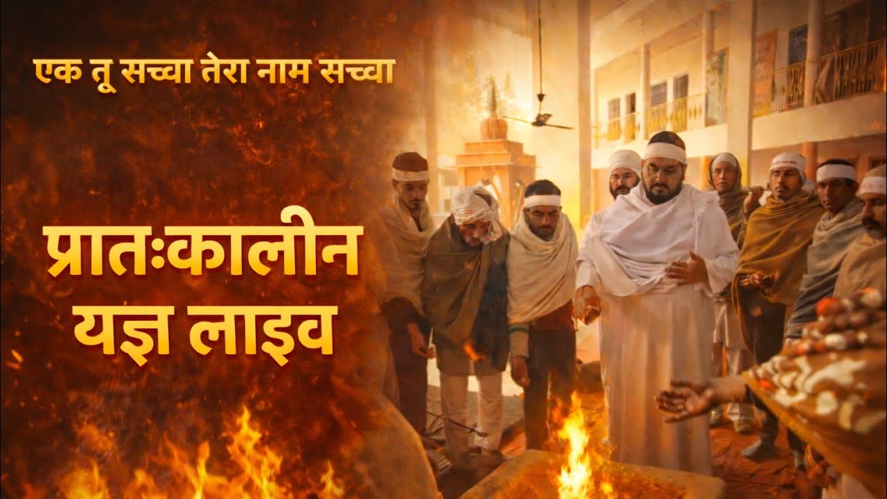 मंगलवार प्रातः कालीन यज्ञ लाइव -2-2026 Ek Tu Sachcha Tera Naam Sachcha