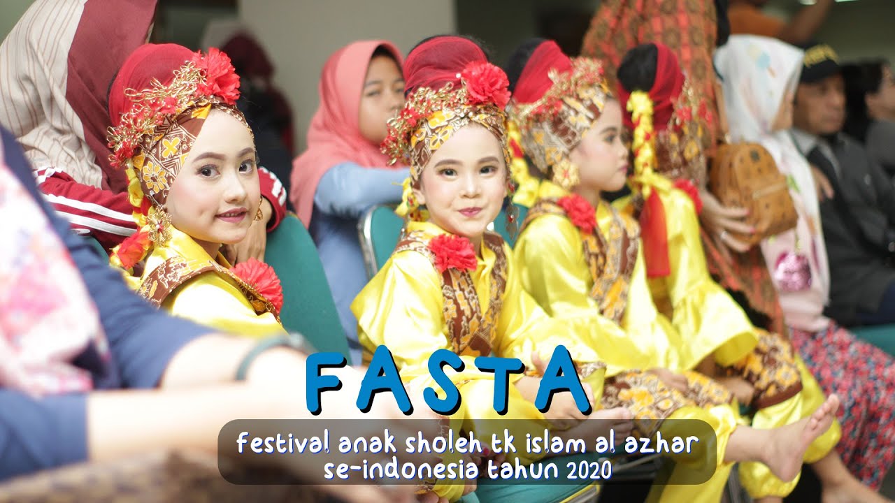 TK Islam Al Azhar 10 Serang - Lomba Menari FASTA ( Festival Anak Sholeh TK Al Azhar se-indonesia)