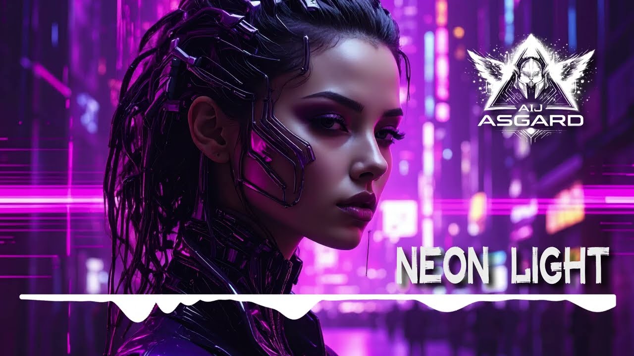 Neon Light — Cyberpunk EDM Anthem | AIJ ASGARD (Official Track)