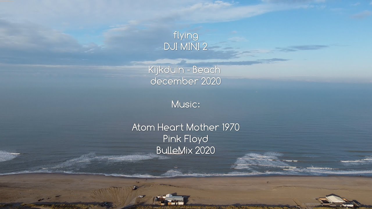 DJI MINI 2 at Kijkduin Beach 2020 12 08