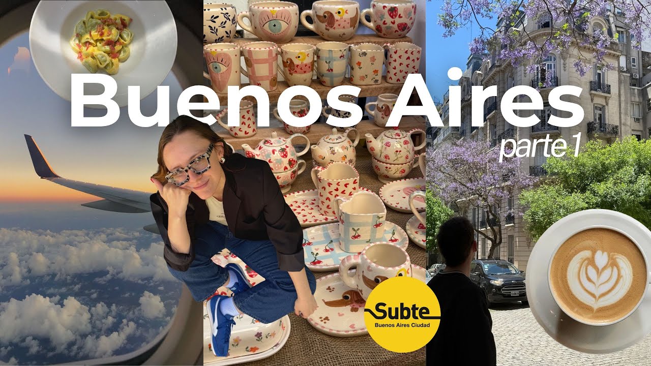viaje en avión por primera vez y dominguito feliz por San Telmo ⋆✴︎˚｡⋆
