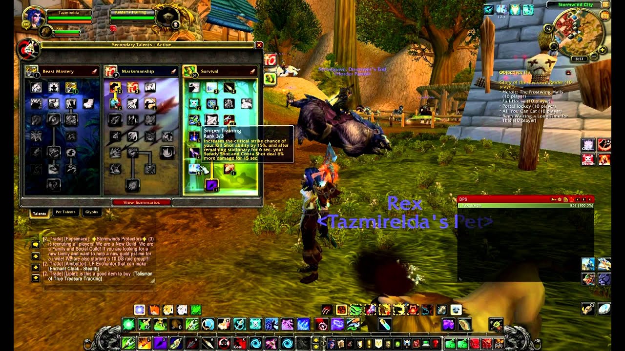 WoW -Survival Hunter DPS Guide {4.3.4}