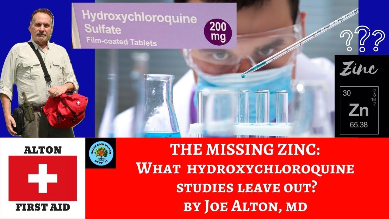 The Missing Zinc: Recent Hydroxychloroquine Studies by Dr. Alton