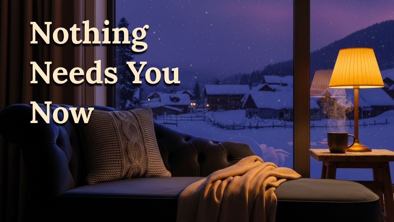 A Quiet Winter Night While the World Sleeps Outside | Sleep Story for Adults