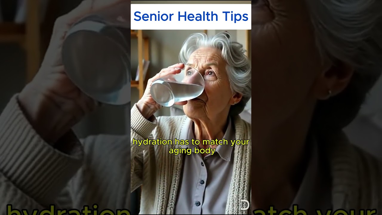Dangerous mistakes that the elderly make when drinking water #healthyaging #longevitytips