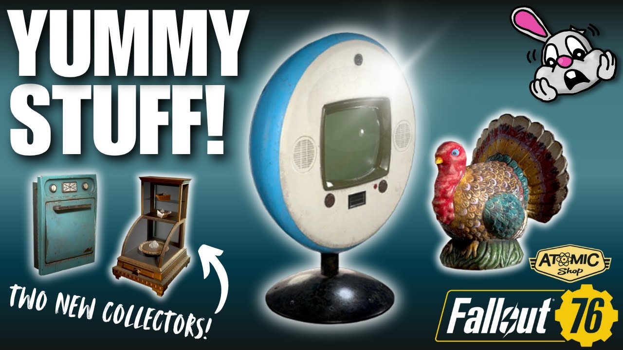 ДВА НОВЫХ КОЛЛЕКЦИОНЕРА! Обзор обновления магазина &laquo;Bountiful Food Bundle&raquo; от Atom Shop | Fallout 76