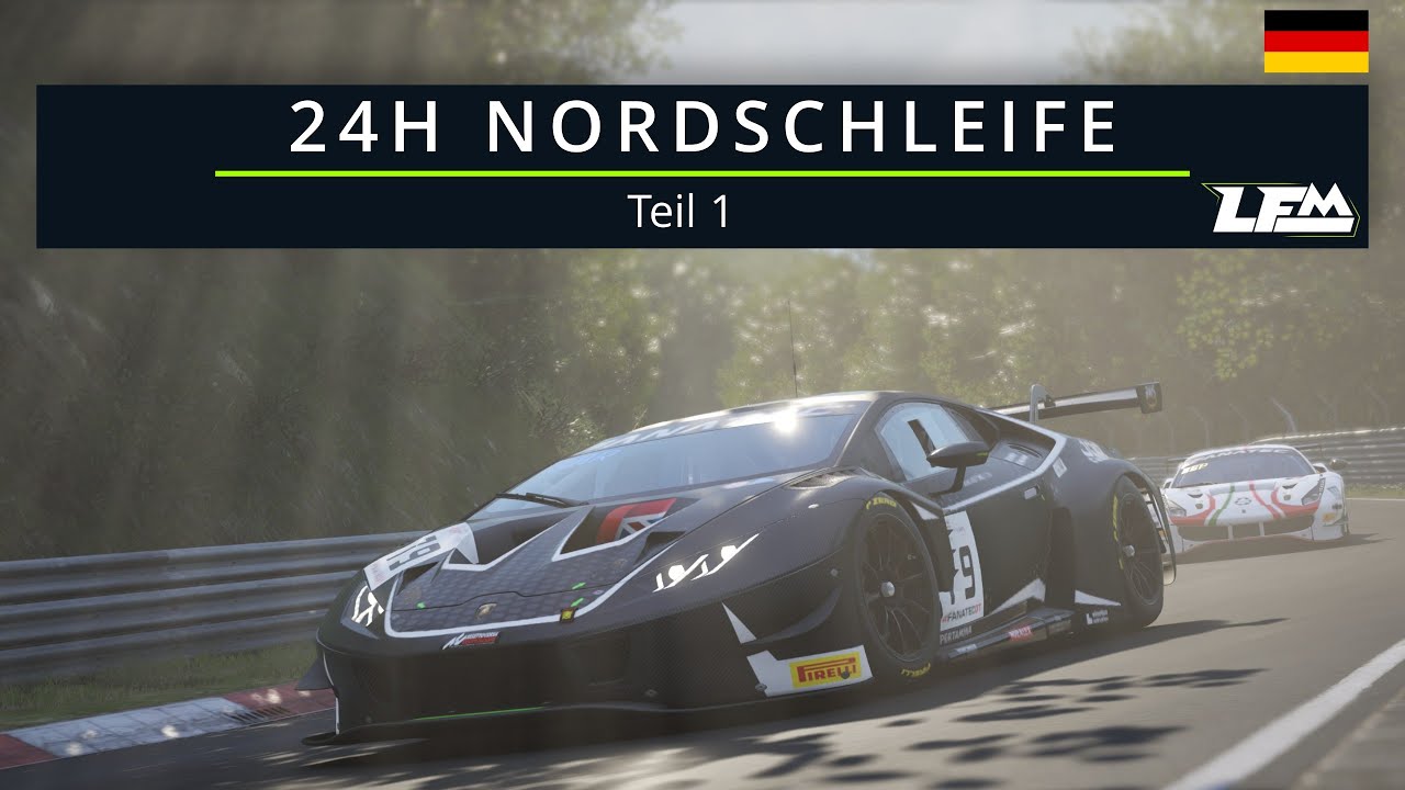 [DEU] 24H Nordschleife Low Fuel Motorsport ACC 01 NOV Teil 1