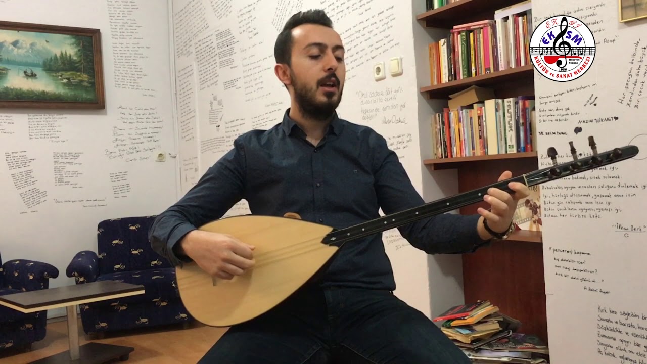 ON DÖRT BİN YIL GEZDİM (HAYDAR HAYDAR) BAĞLAMA SOLFEJ