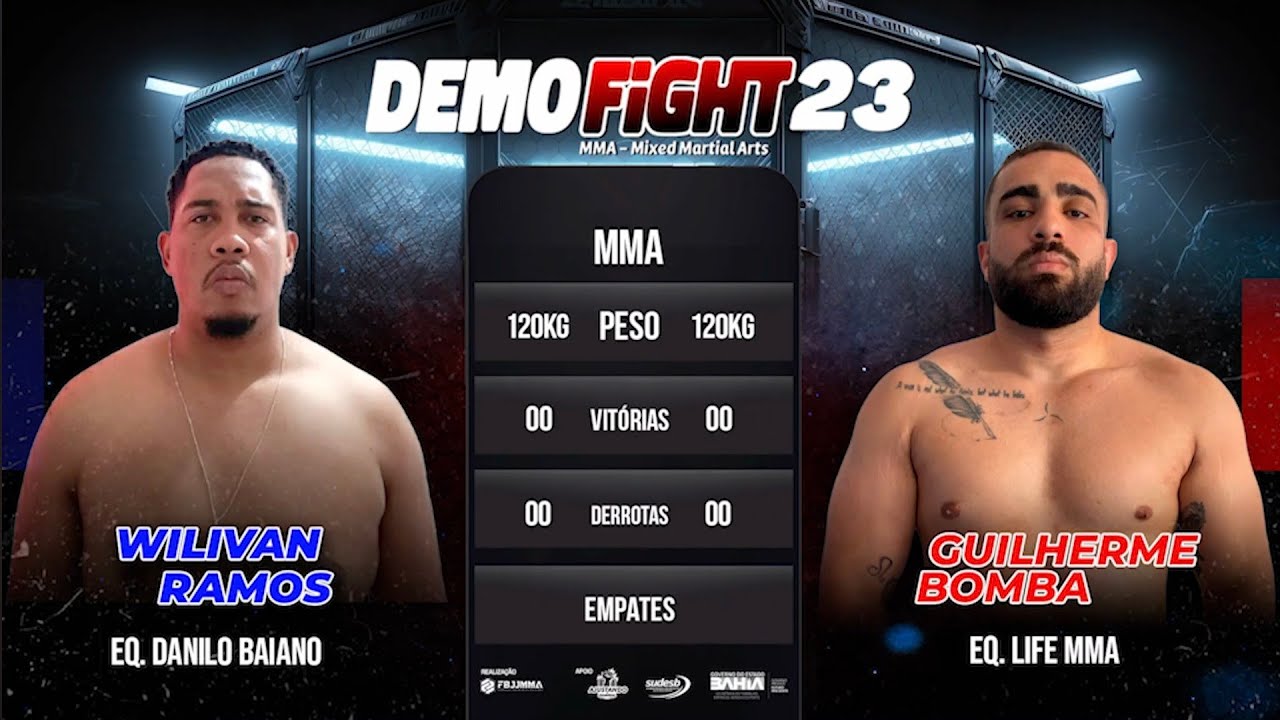 DEMO FIGHT 23 - WILIVAN RAMOS VS GUILHERME BOMBA (LUTA 8)