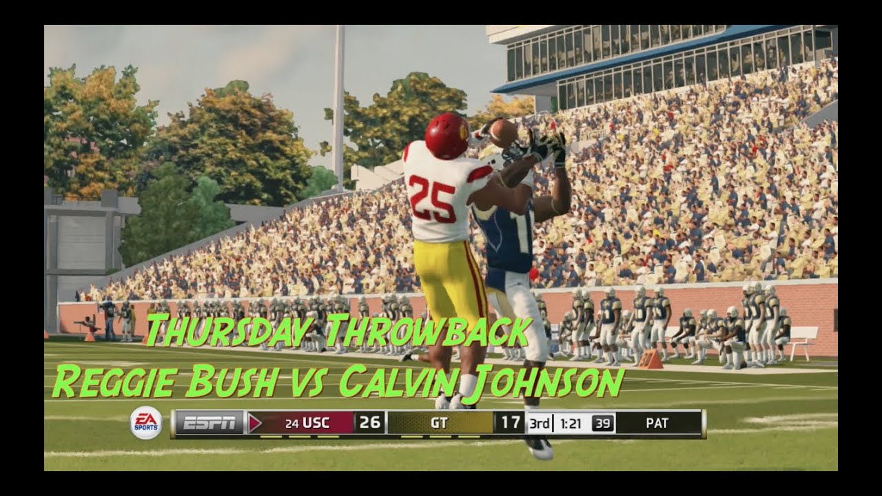 Thursday Throwback NCAA 14 (Reggie Bush vs Calvin Johnson!)