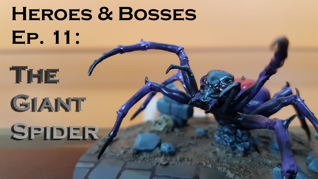 Ep. 11 - The Giant Spider [Revised] Painting Guide (Massive Darkness)