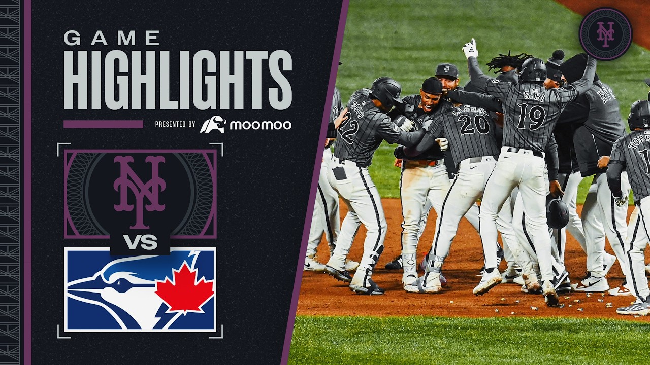 Blue Jays vs. Mets Game Highlights (4/5/25) | MLB Highlights
