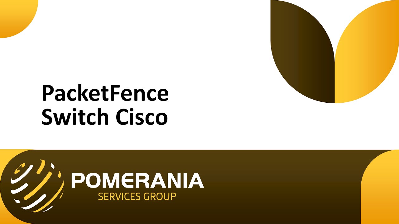 PacketFence 03 — Konfiguracja przełącznika Cisco Catalyst 2960 pod 802.1x