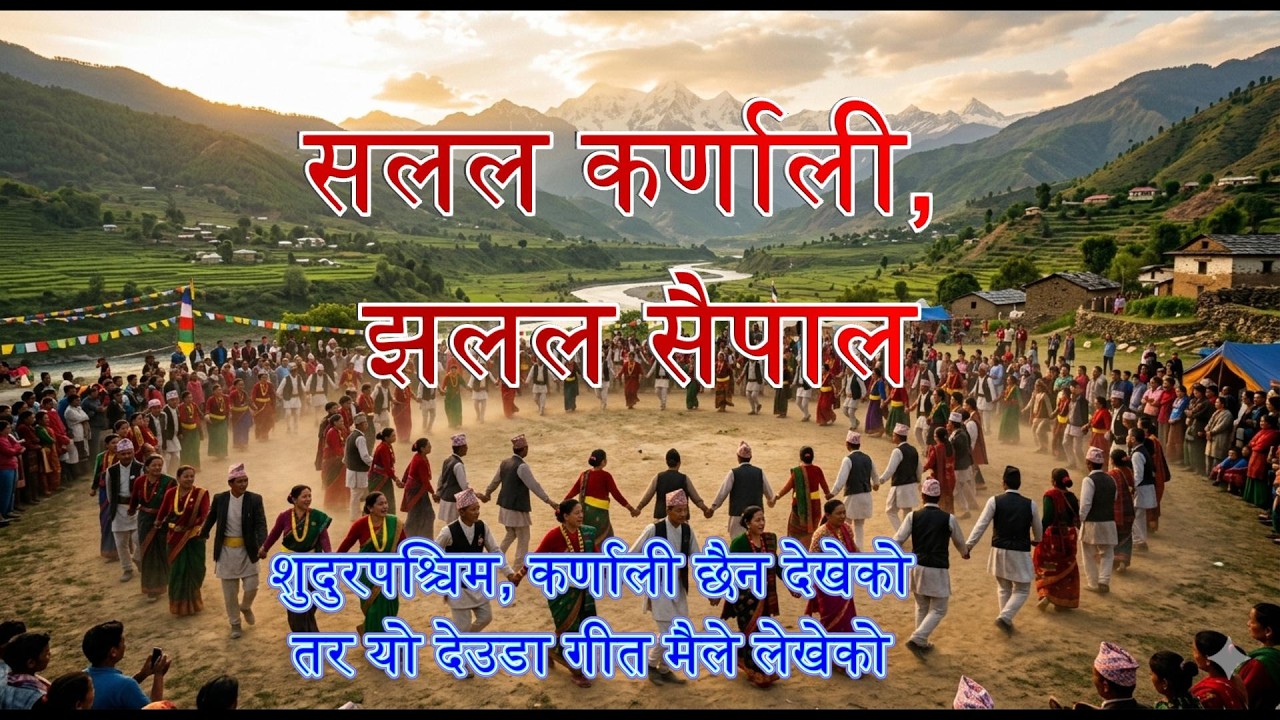 🎬  सललल कर्णाली झलल सैपाल, Salala Karnali 🎶 | Deuda Song 2026 | Jumla Karnali Cultural Song